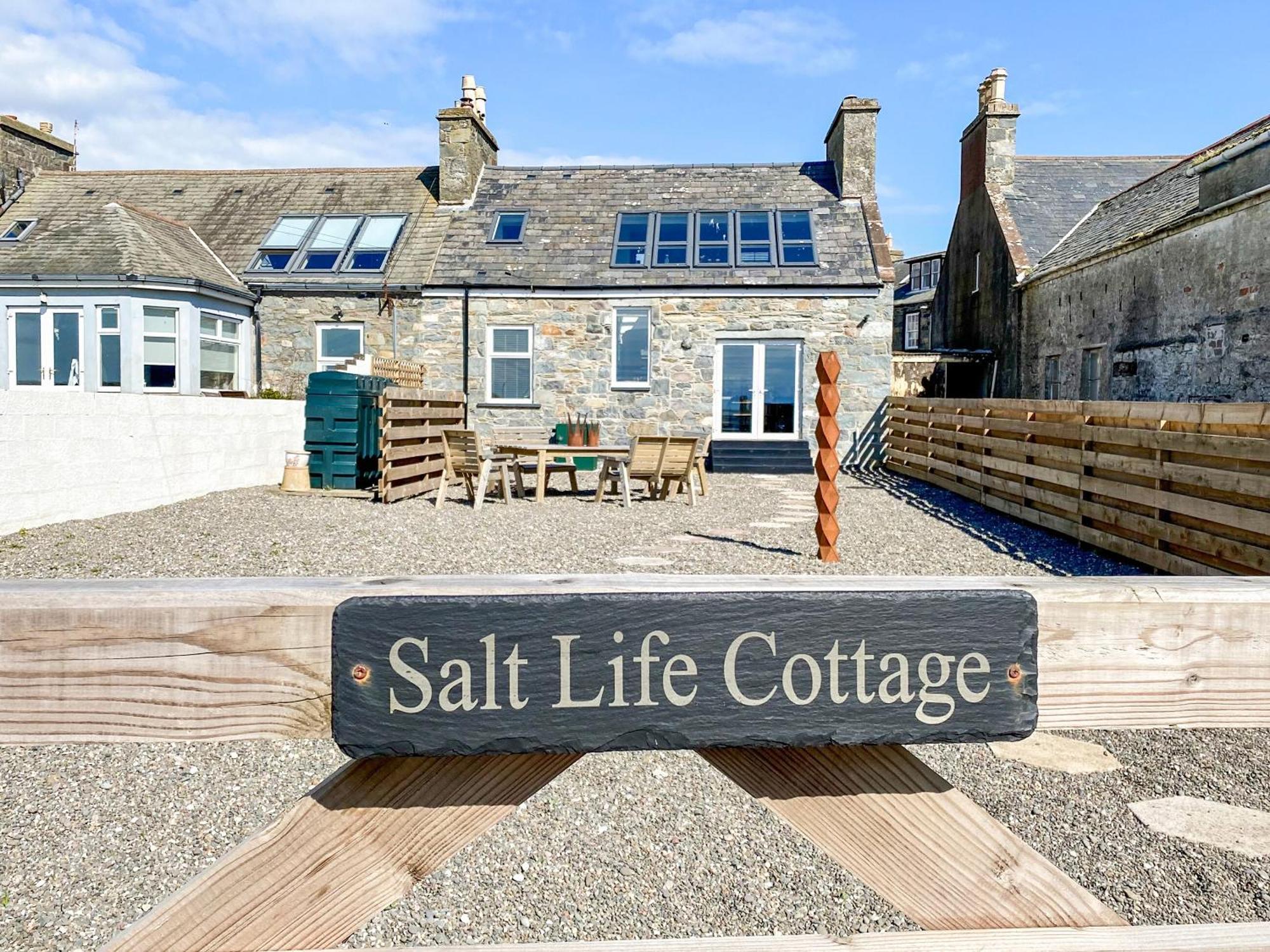 Saltlife Cottage Port William Eksteriør bilde